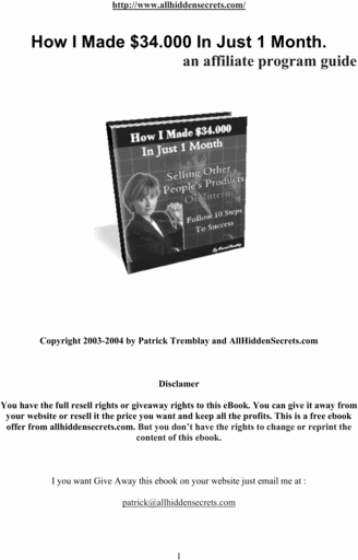 Product picture affiliate programes start making money now